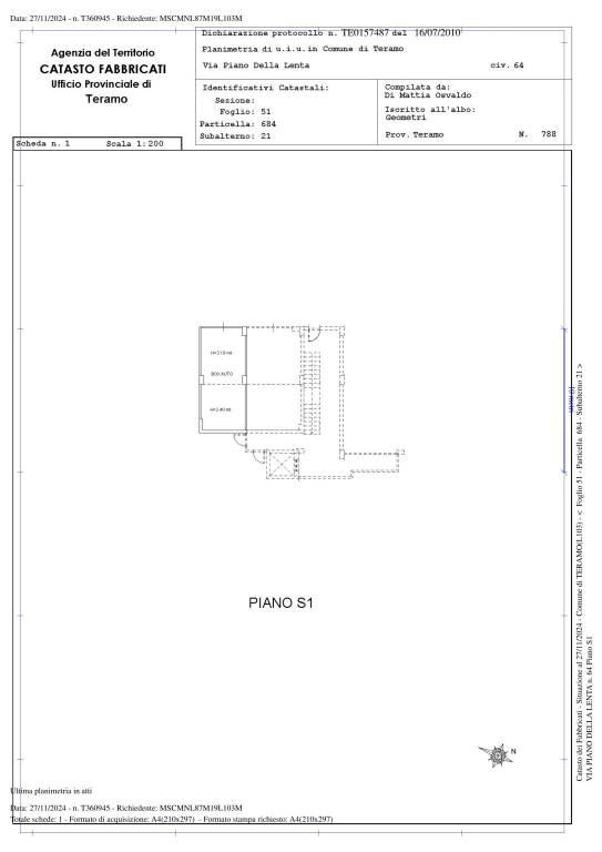 Planimetria Box auto 1