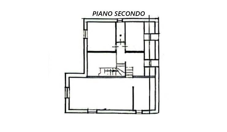 Piantina piano secondo 