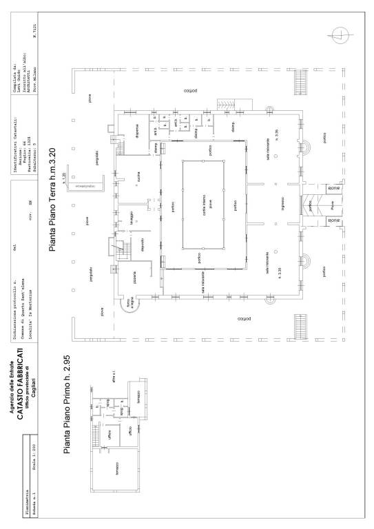 PIANTA P.1 E PIANO TERRA 03b scheda D8 1