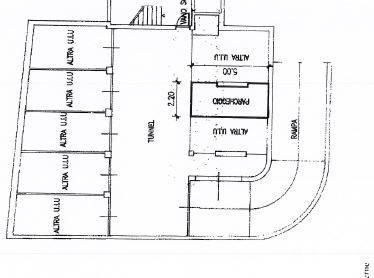 PLAN GARAGE E PARCHEGGIO