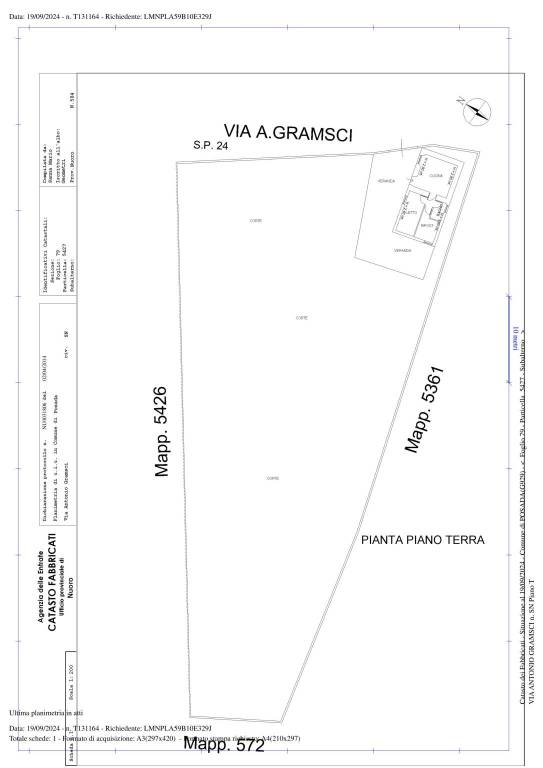 Planimetria p.lla 5427 1