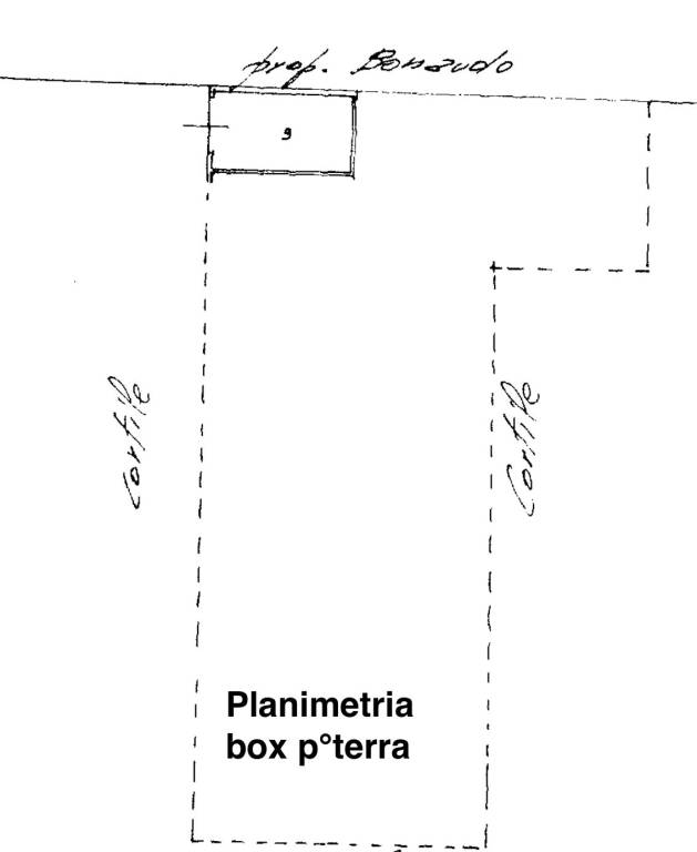 Planimetria box p°terra