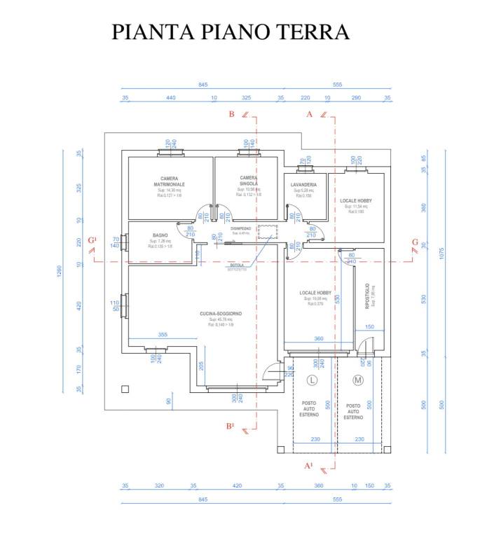 Planimetria progetto