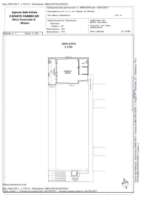 13-506 scheda catastale sub.770 rev. 01 1