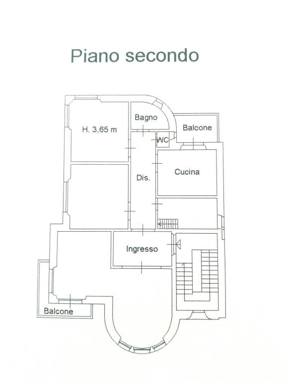 piano secondo