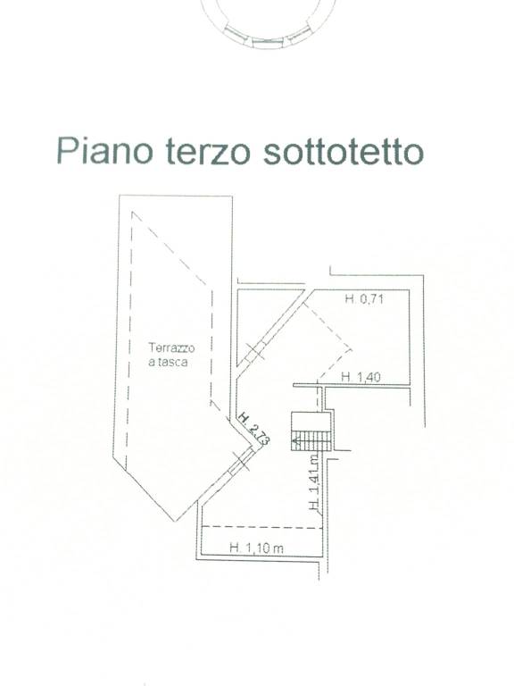 piano secondo sottotetto