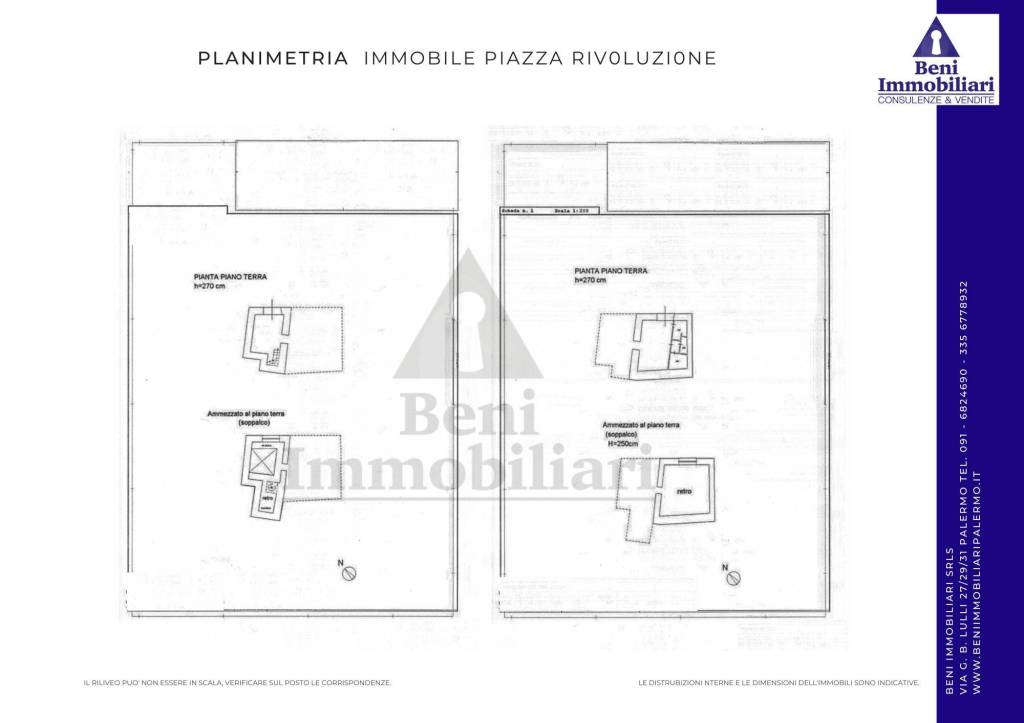 planimetria piazza riv0luzi0ne