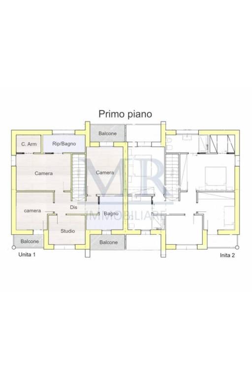 Primo piano porzione di bifamiliare