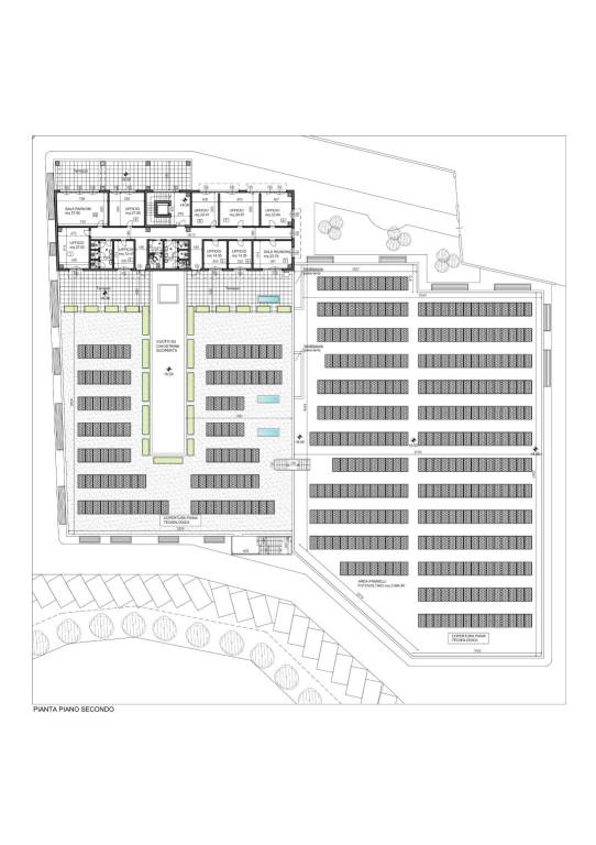 pianta piano secondo 1