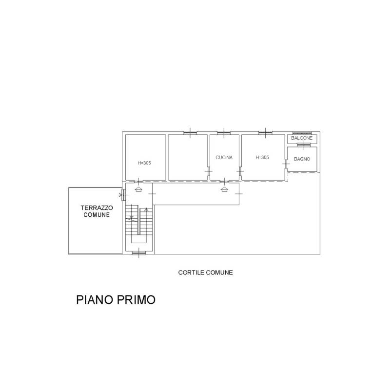 PIANTA ABITAZIONE