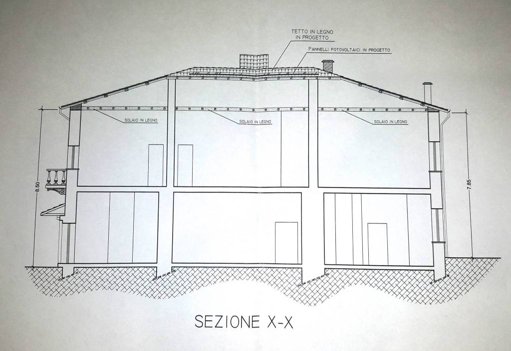 SEZIONE X-X