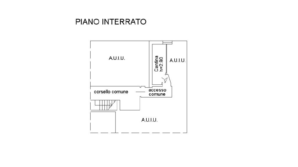 planimetria cantina