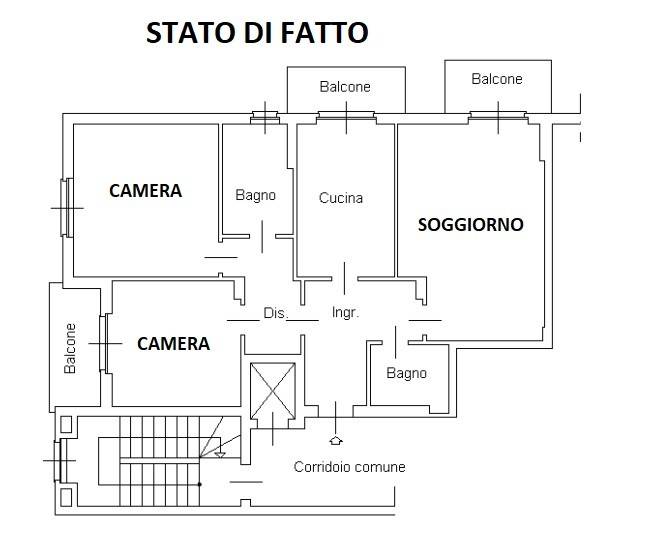 plan. manzoni 12 stato di fatto