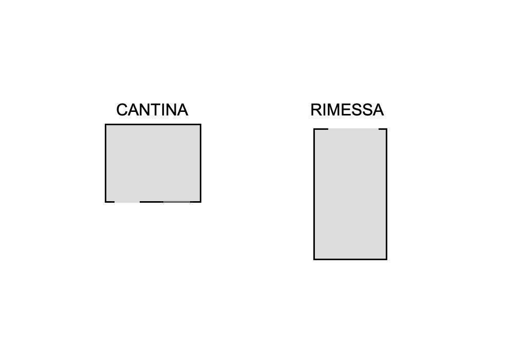 PLANIMETRIA RIMESSA - CANTINA