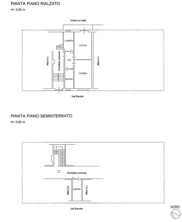 Appartamento e cantina