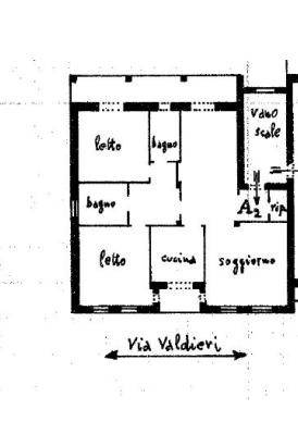 planimetria appartamento e cantina