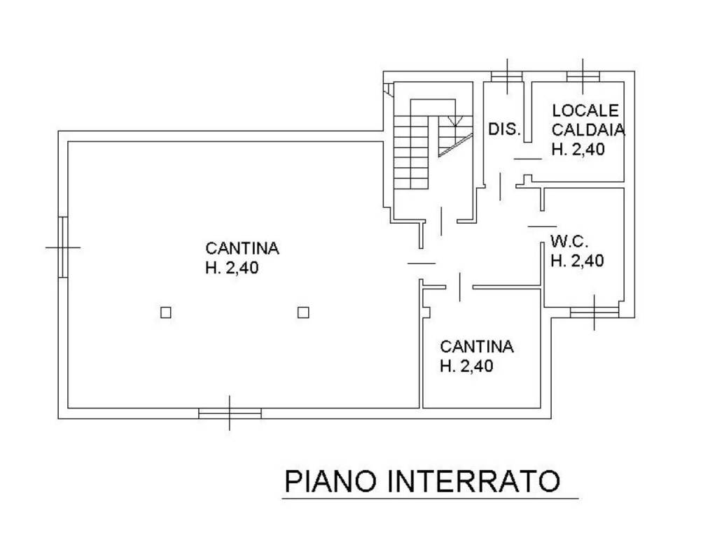 Plan CB.0168 piano interrato