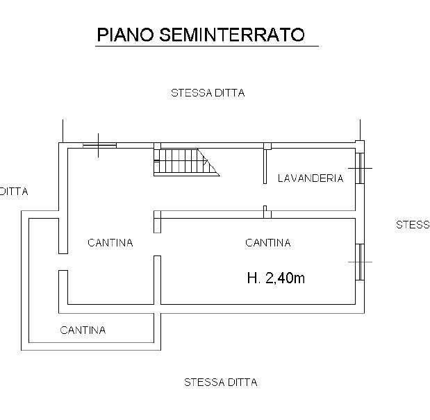 Piano seminterrato