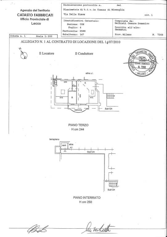 planimetria appartamento