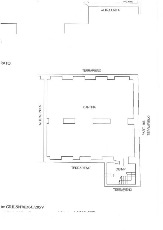 Cosimo Fante 6 loft-cantina