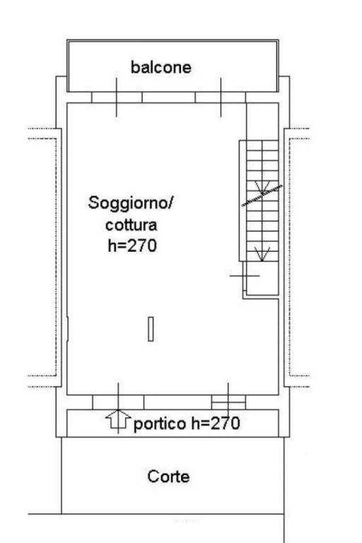 Plan CA.1796 piano terra