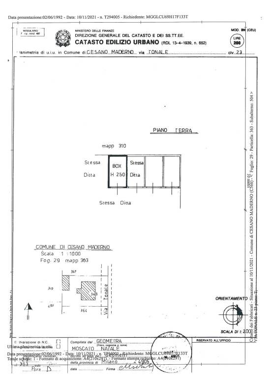 Planimetria box 1