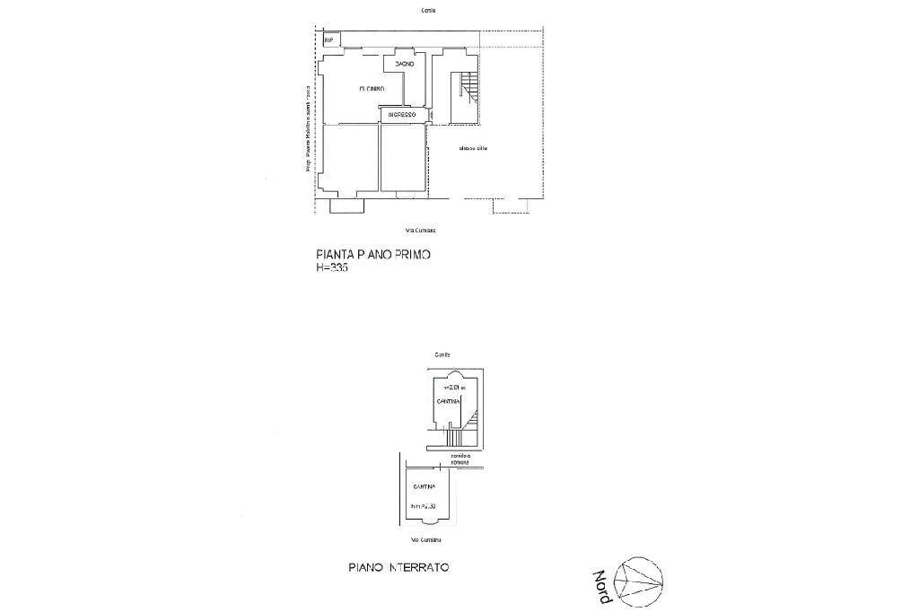 Planimetria trilocale