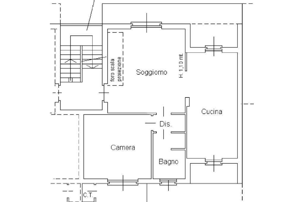 Pianta Dimostrativa Piano Primo