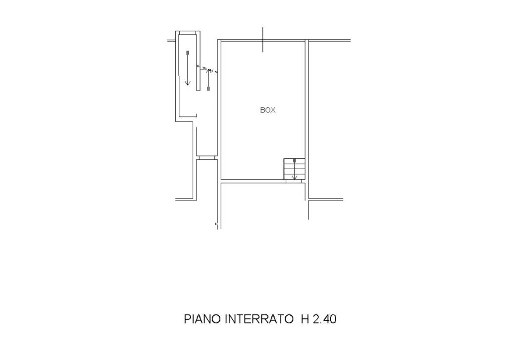 Planimetria autorimessa