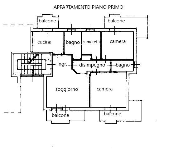 Planimetria appartamento