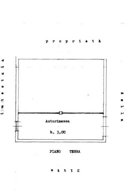 PLANIMETRIA AUTORIMESSA