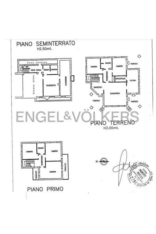 Plan Via Cassano