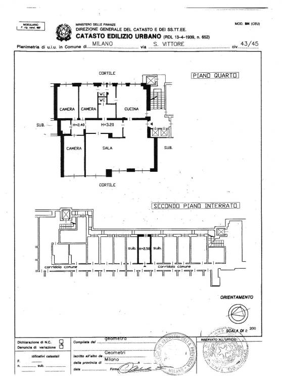 planimetria appartamento 1