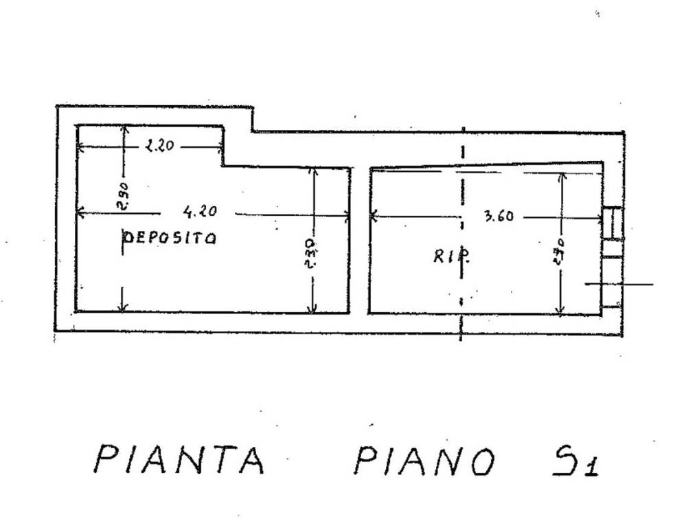 PIANTINA PIANO SEMINTERRATO