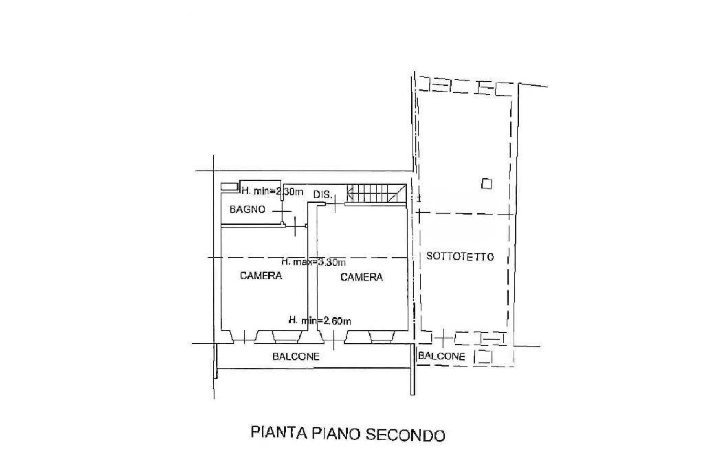 PLANIMETRIA PIANO SECONDO