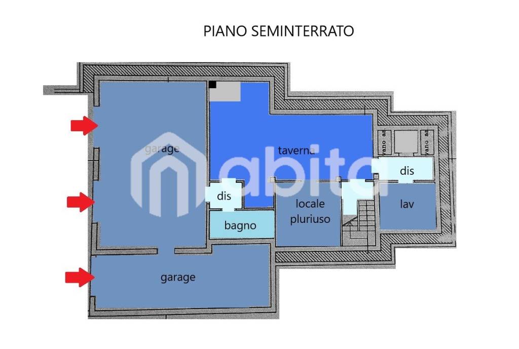 Piano seminterrato