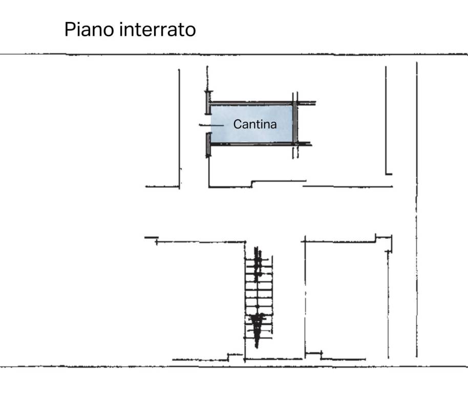 Planimetria cantina