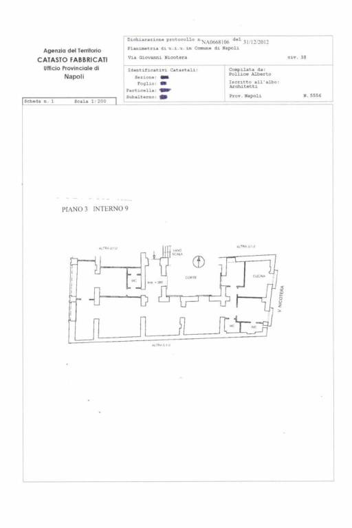 piantina per immobiliare 1