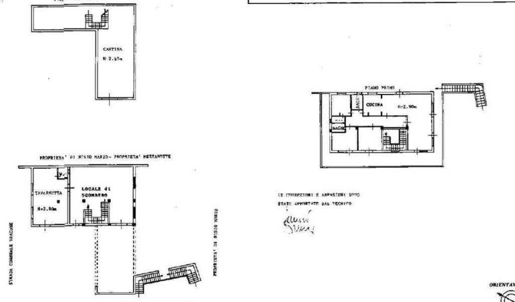 planimetrie villa indipendente