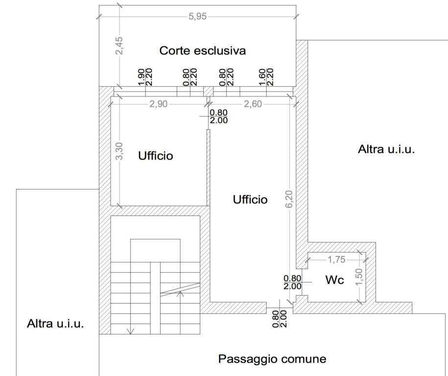 Sirmione planimetria - studio_ufficio