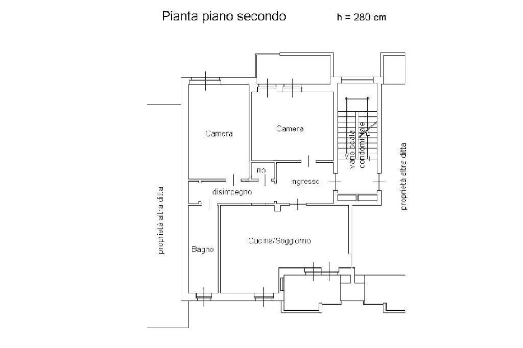 plan alloggio