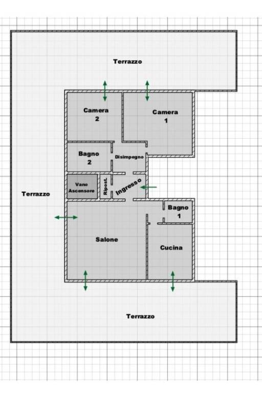 PLAN VIA DELLE MARGHERITE 