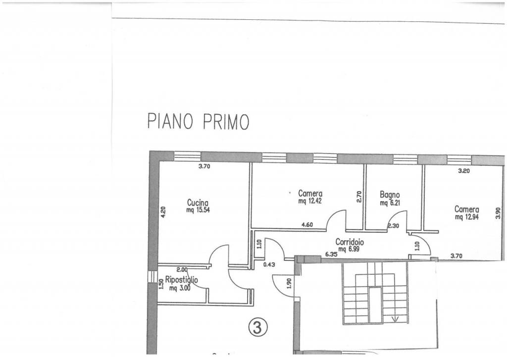 plani trilocale