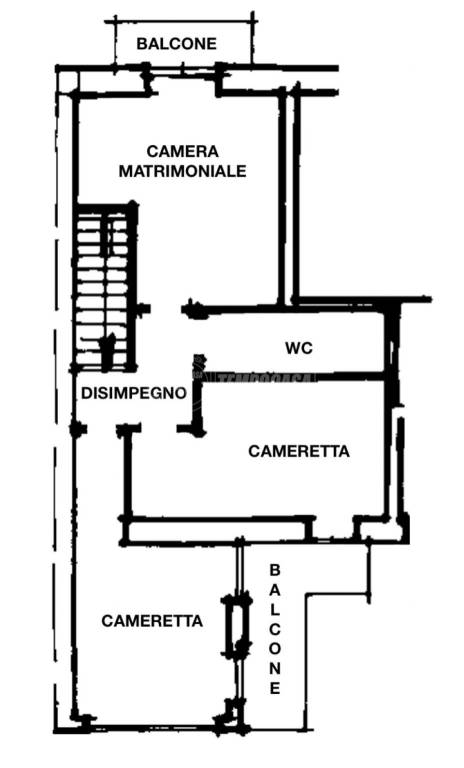 Pianta piano primo