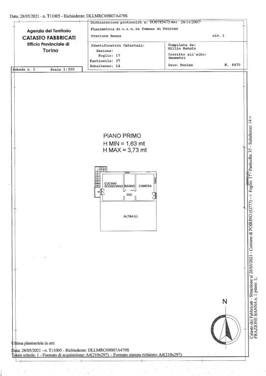 planimetri alloggio Banna srl 1