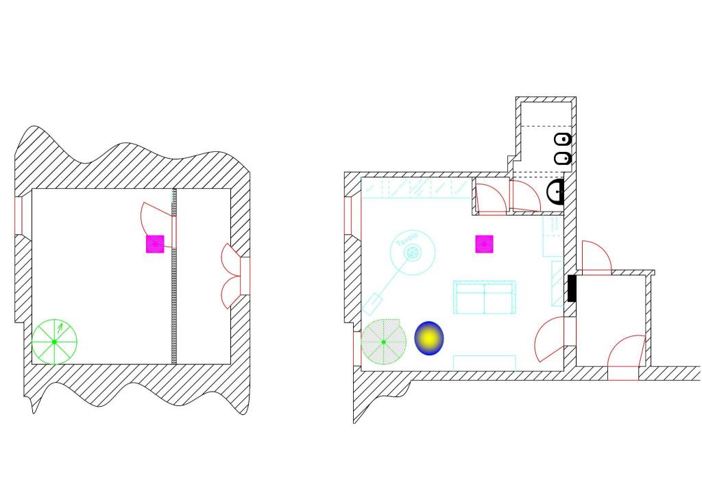 Planimetria monolocale 1