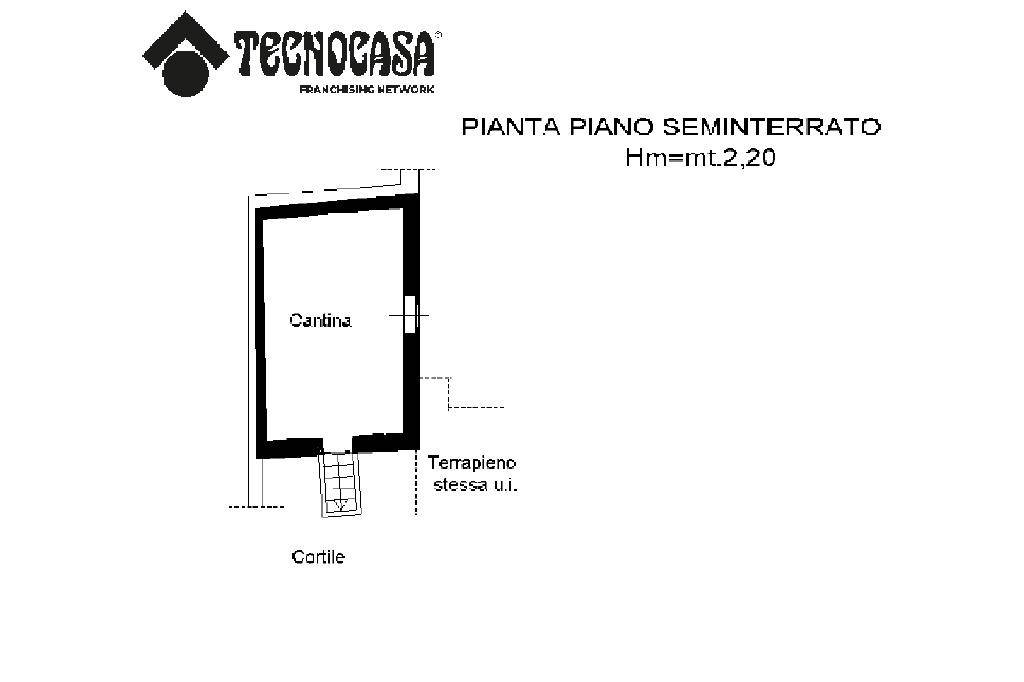 planimetria semiinterrato