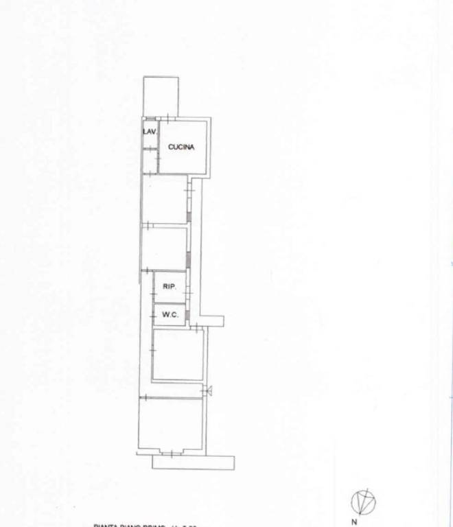 PLAN RITAGLIATA  VIA DELLA FRAGOLA 21 RR