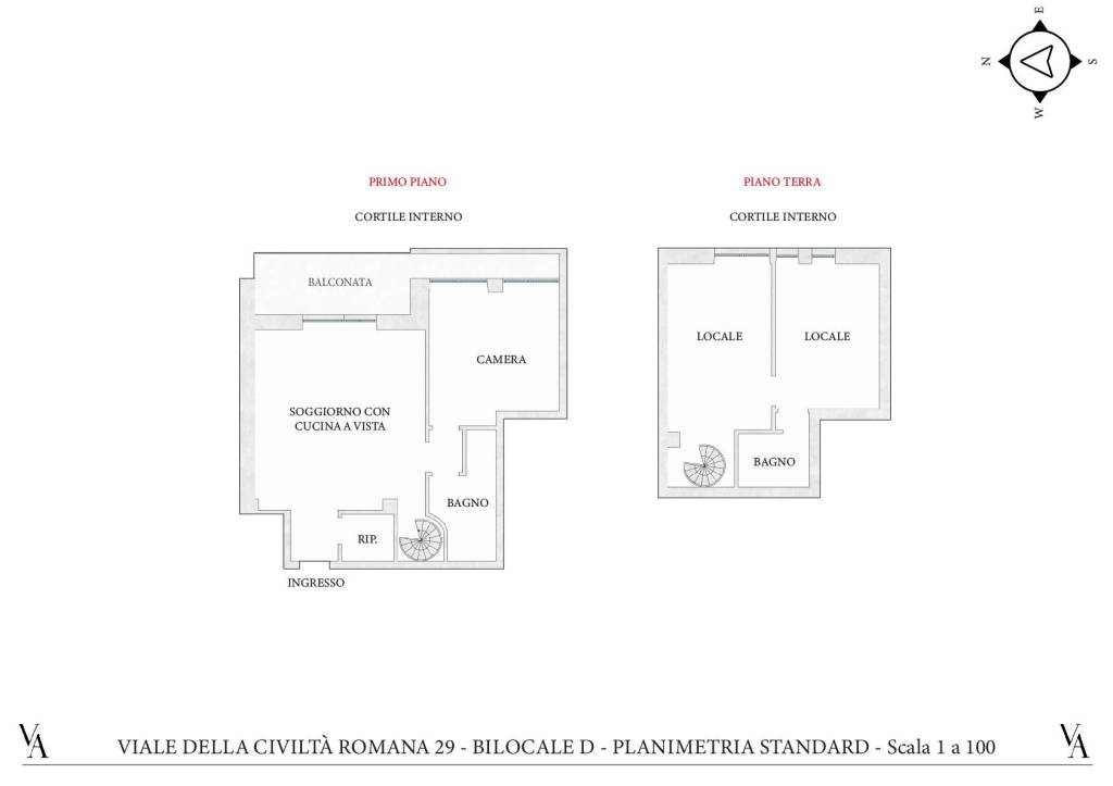 PLN D Planimetria 1 100 Civilta Romana 29