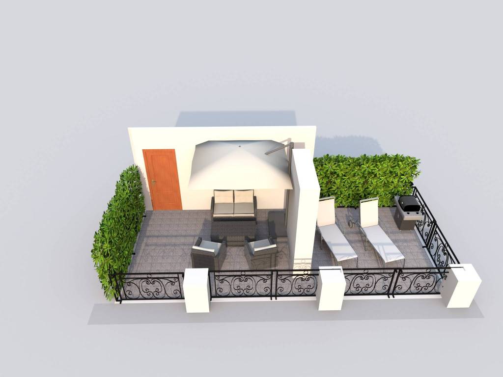 render terrazzo